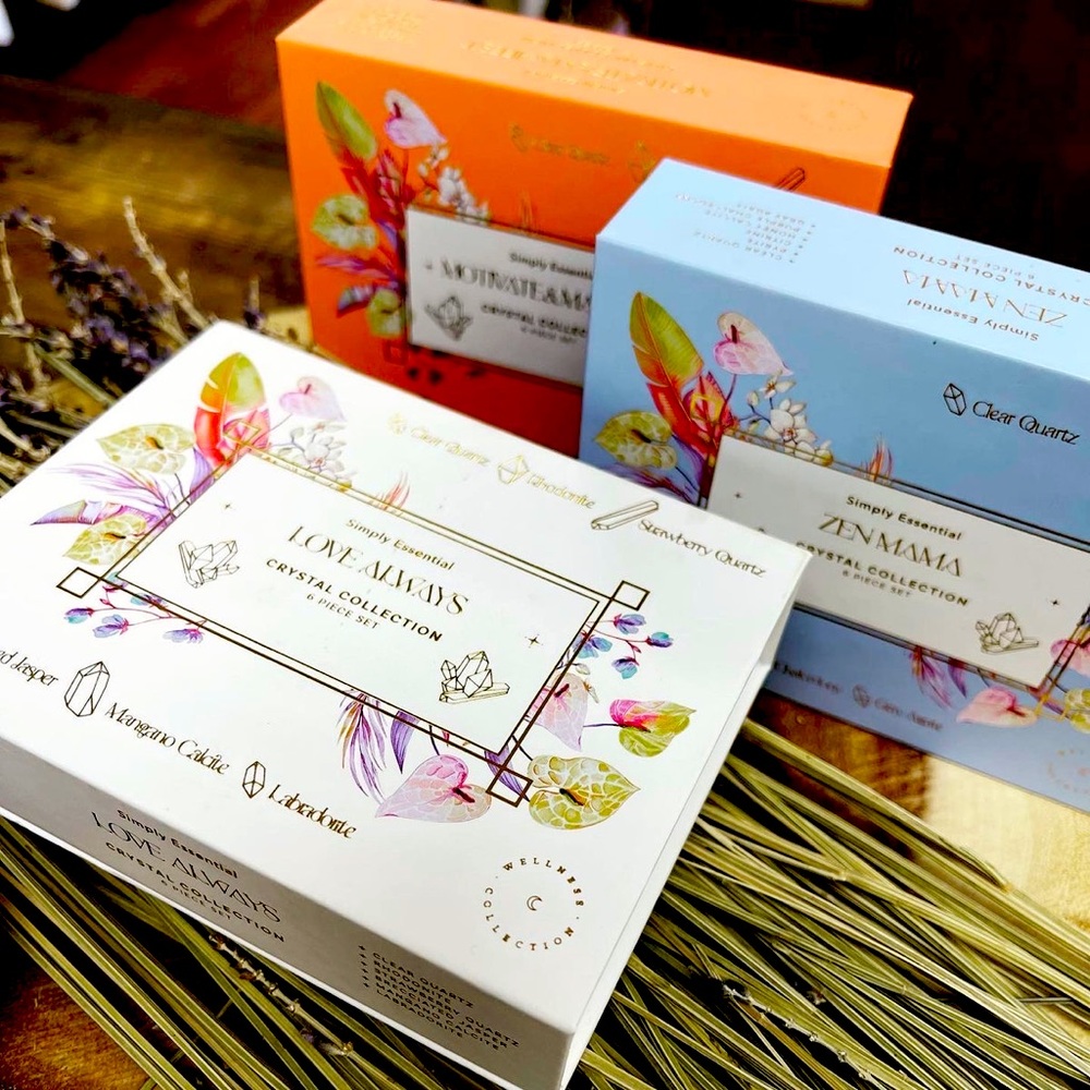 MOTIVATE&MANIFEST Wellness Crystal Collection - (6 piece set)